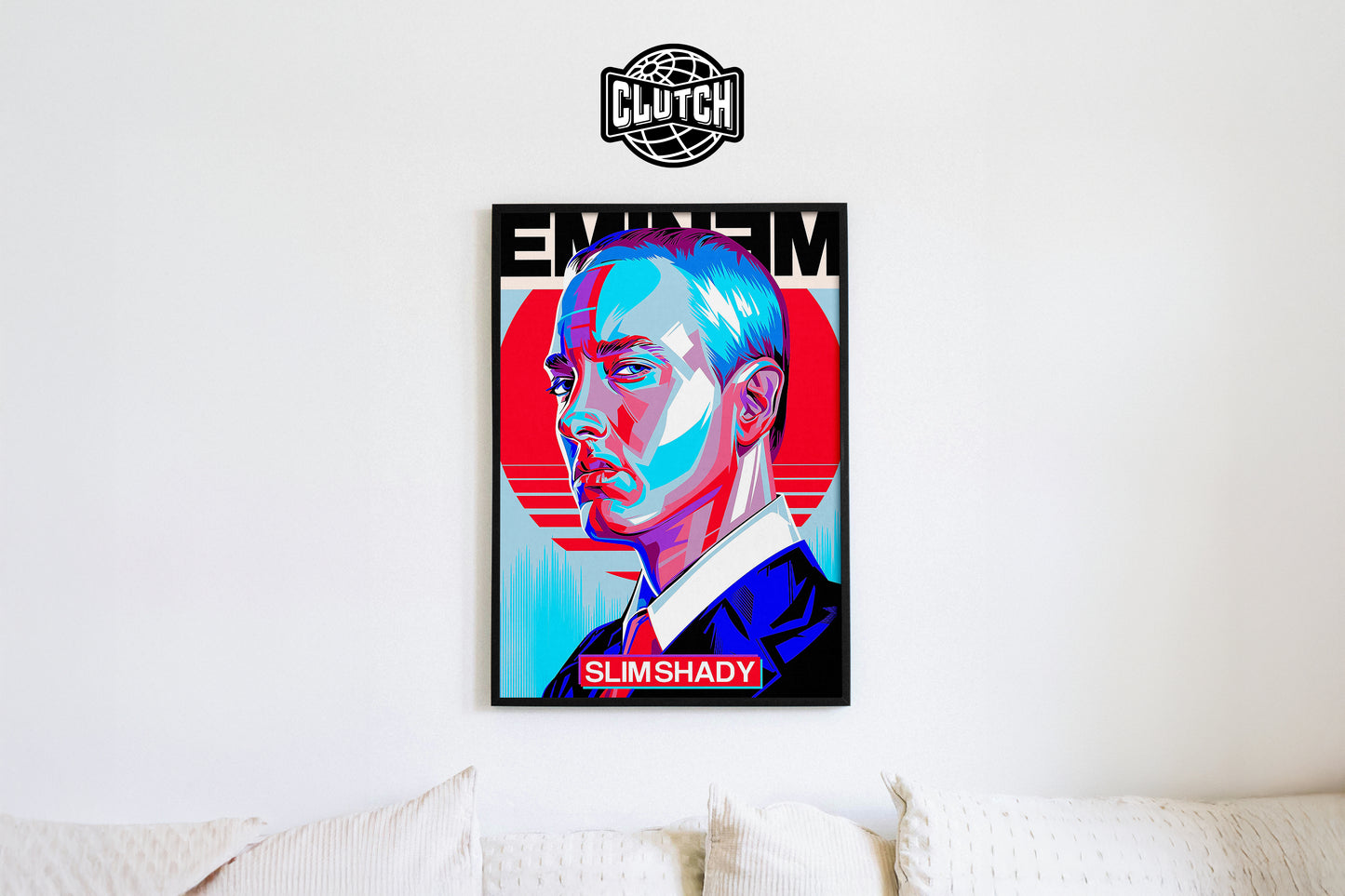 Eminem 'Slim Shady' Graphic Poster
