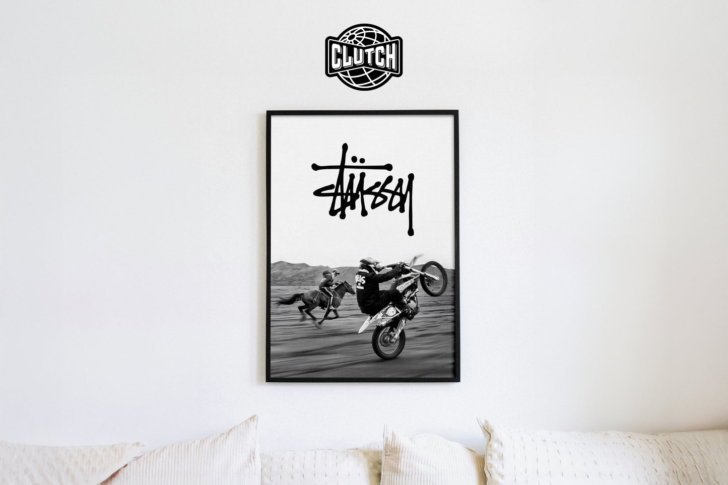 Stussy Motorbike Poster