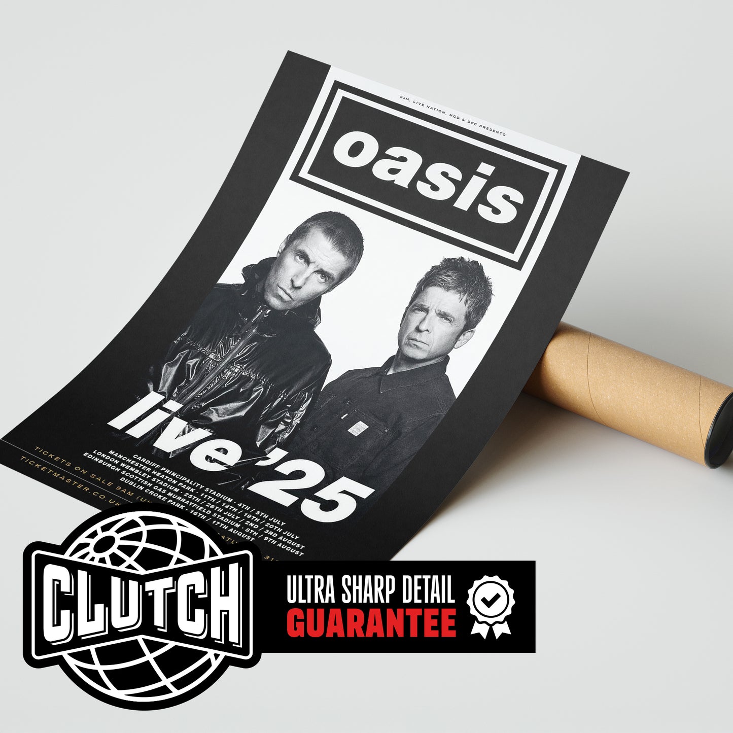 Oasis 'Live '25' Poster