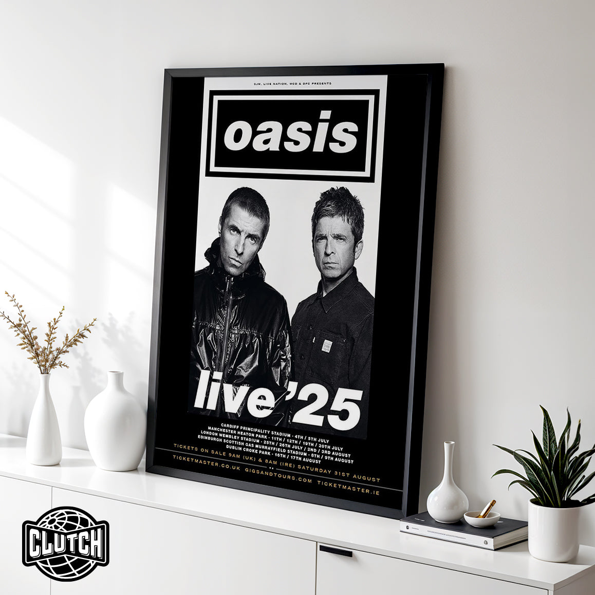 Oasis 'Live '25' Poster