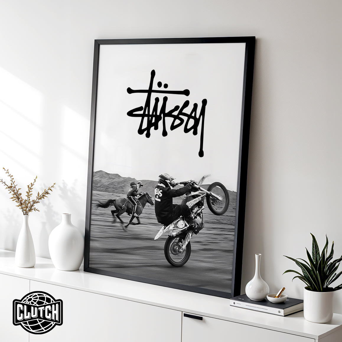 Stussy Motorbike Poster