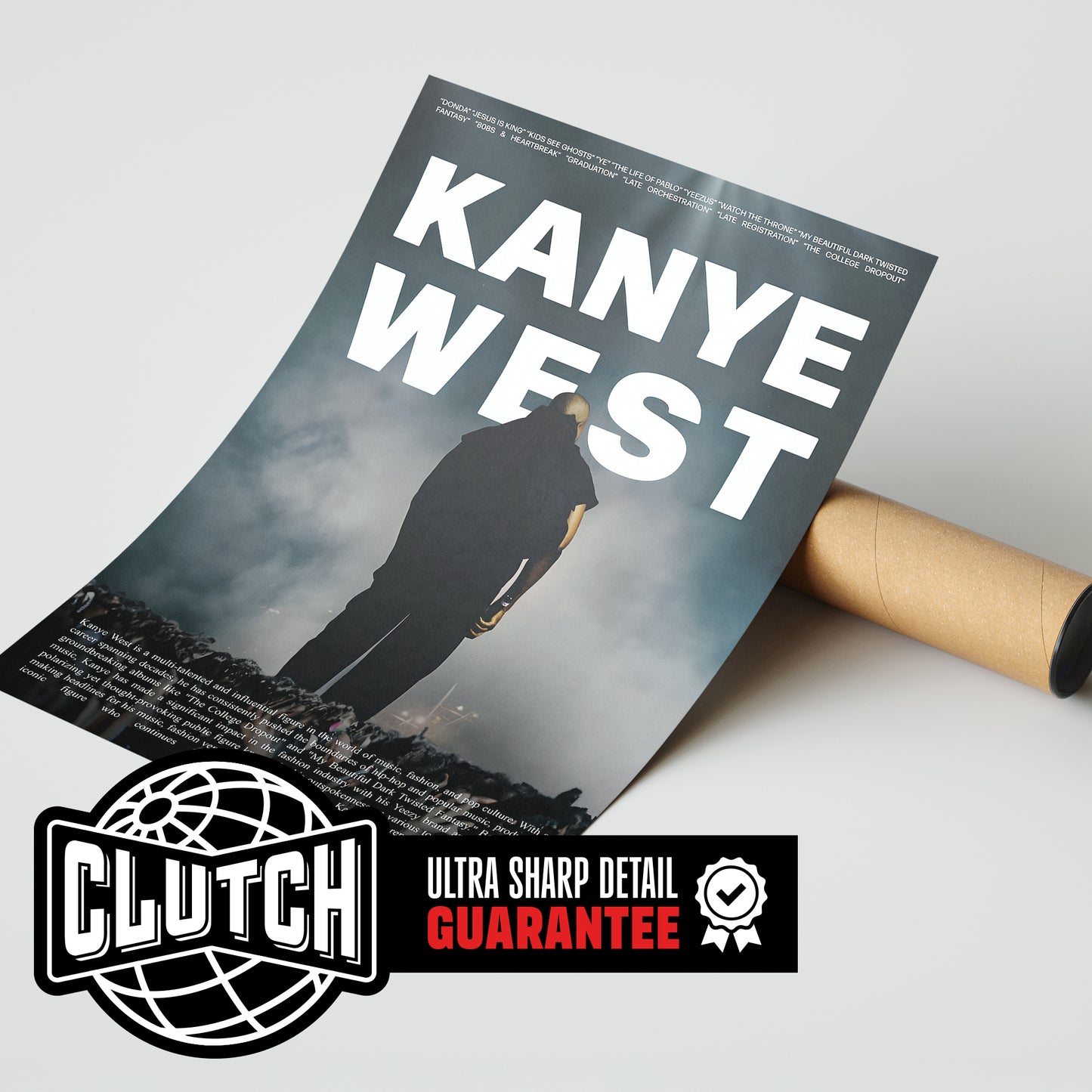 Kanye West 'My Lifes Work' Poster