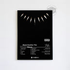 Kendrick Lamar 'Black Panther' Album Poster