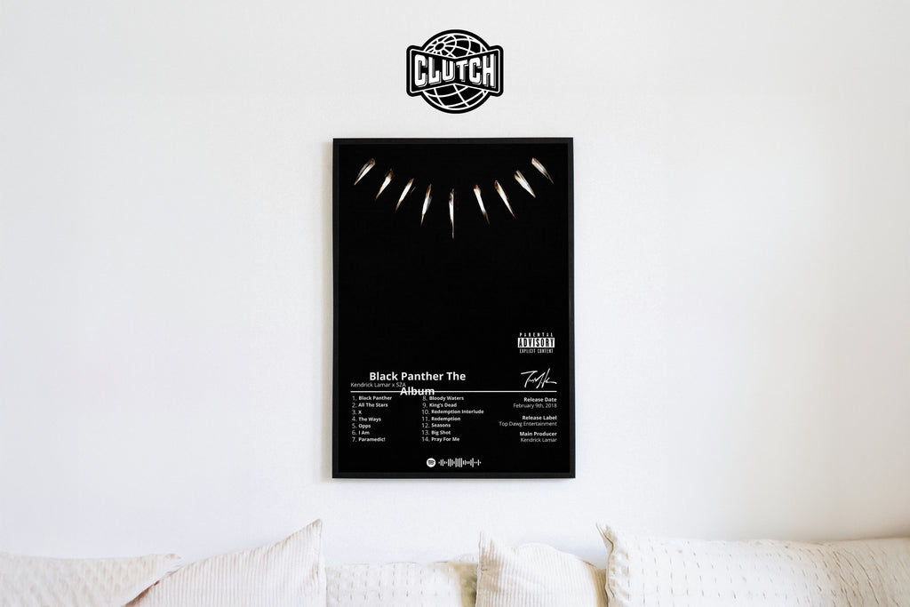 Kendrick Lamar 'Black Panther' Album Poster