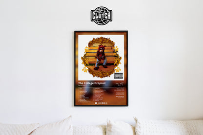 Kanye West 'The College Dropout' Album Poster