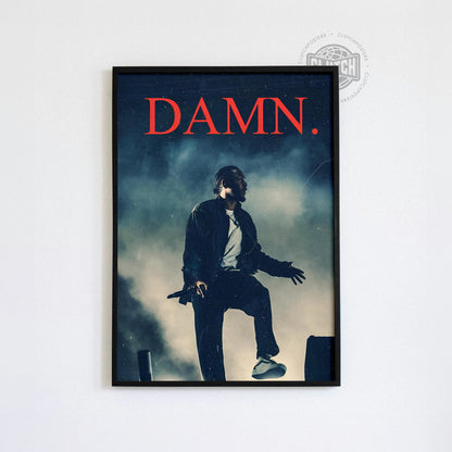Kendrick Lamar 'Damn' Stage Poster