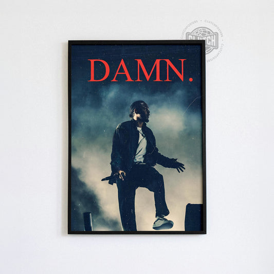 Kendrick Lamar 'Damn' Stage Poster
