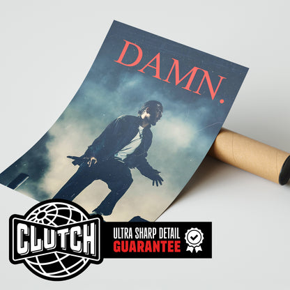 Kendrick Lamar 'Damn' Stage Poster