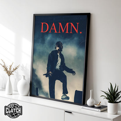 Kendrick Lamar 'Damn' Stage Poster