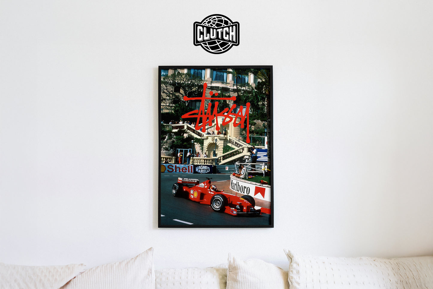 Stussy Ferrari F1 Poster