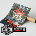 Stussy Ferrari F1 Poster