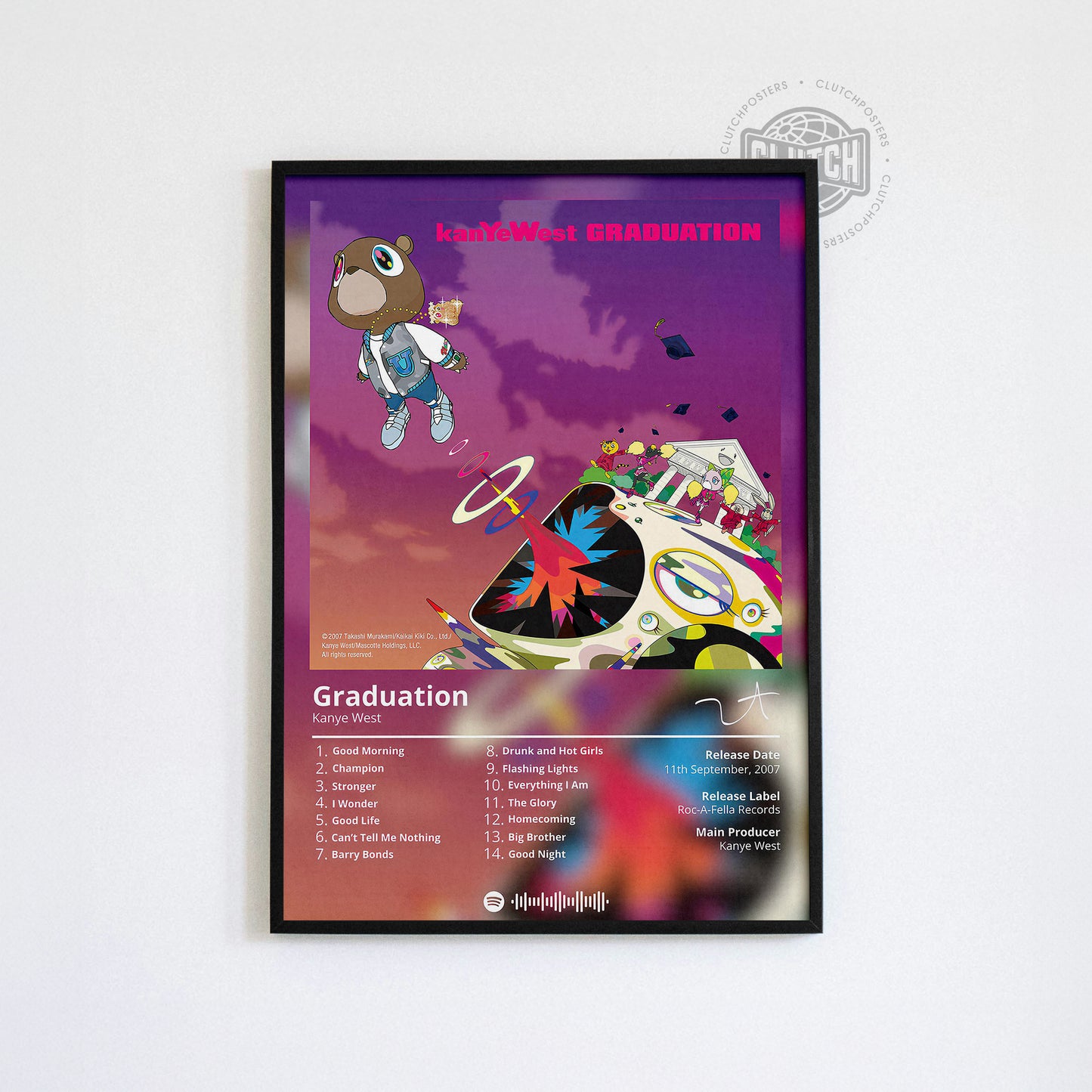 Kanye West 'Graduation' Album Poster