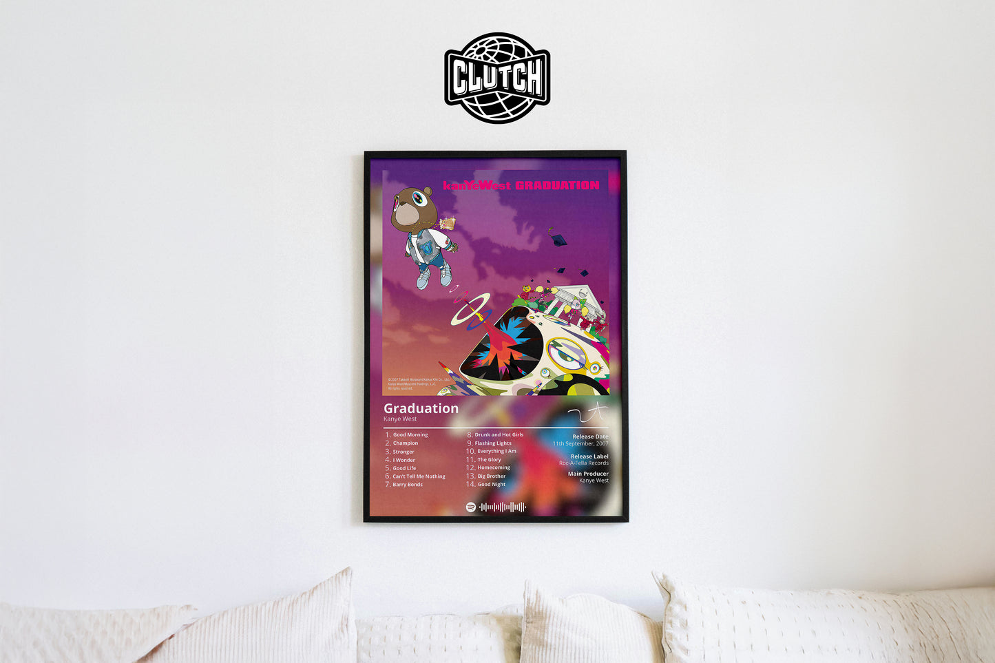 Kanye West 'Graduation' Album Poster