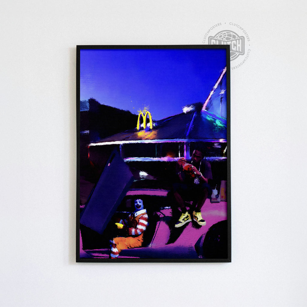 Travis Scott MC Painting Poster