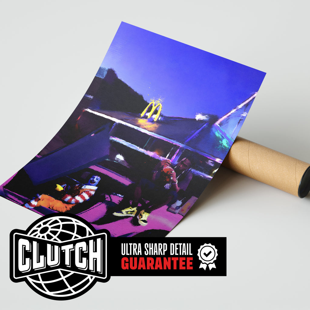 Travis Scott MC Painting Poster