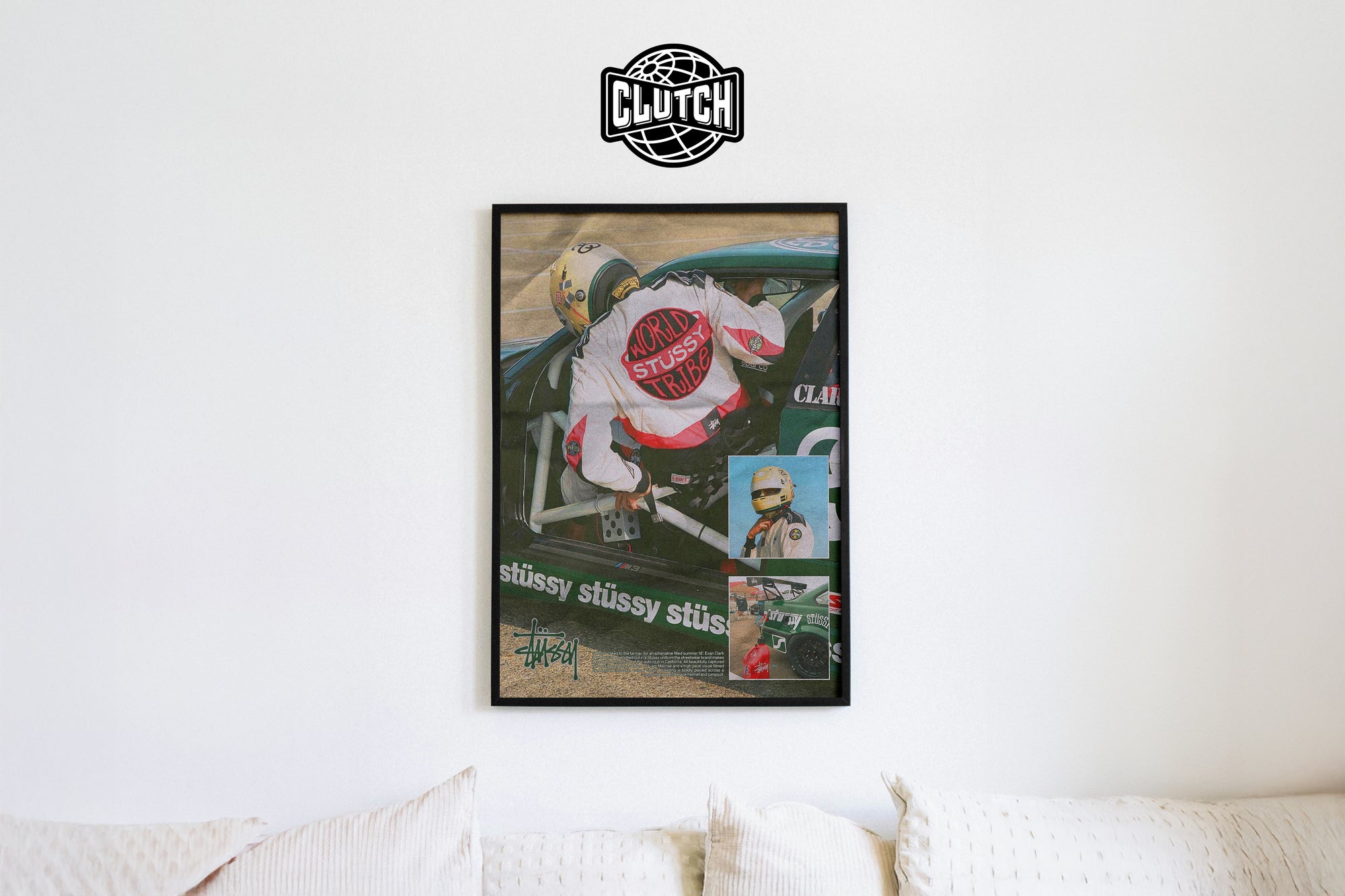 Stussy Motorsport Poster