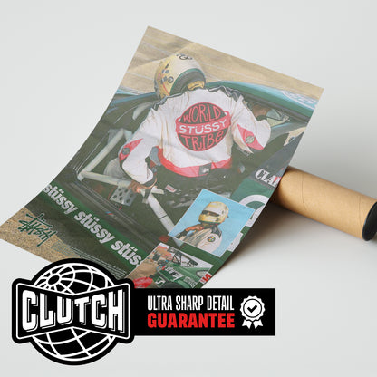 Stussy Motorsport Poster