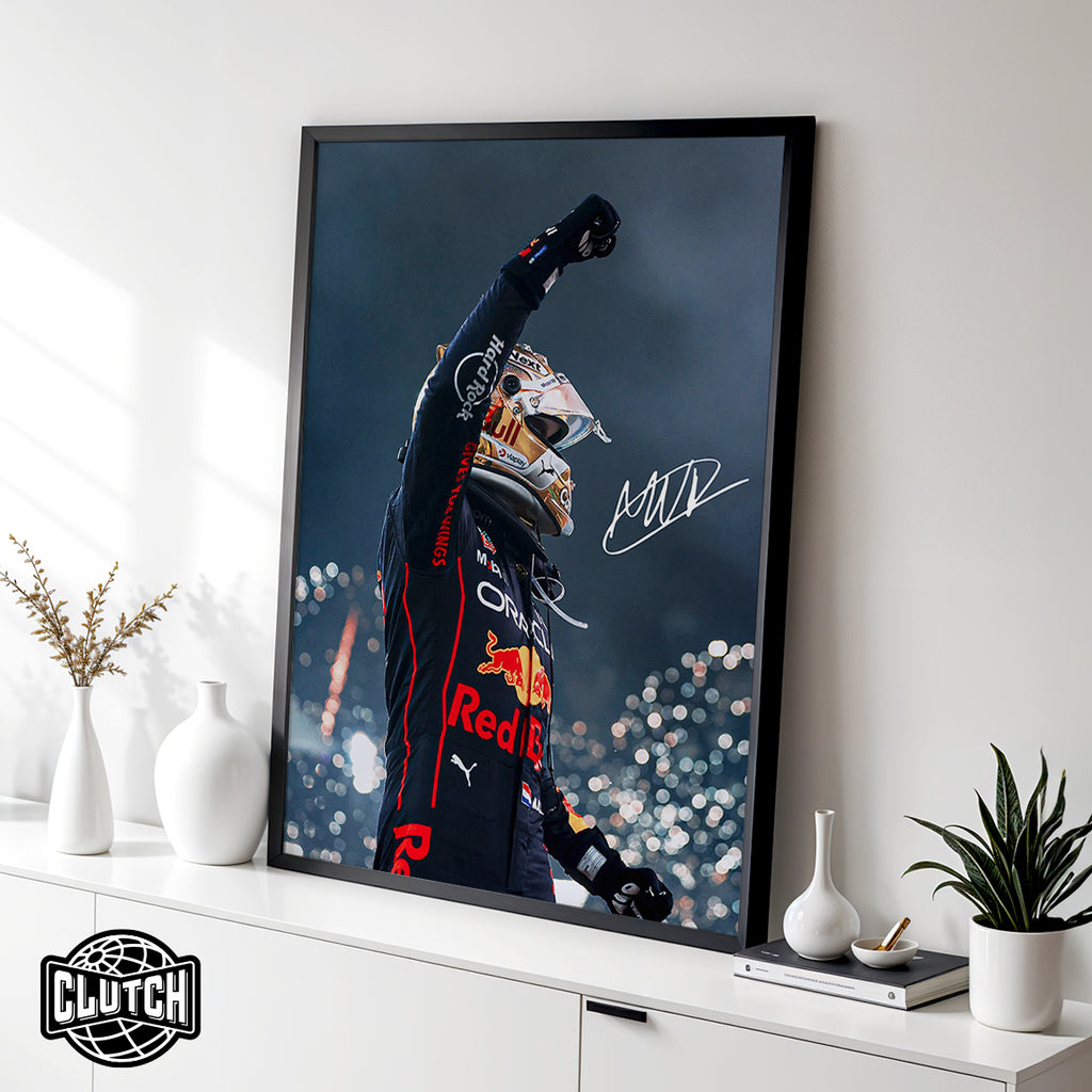 Max Verstappen Red Bull Poster