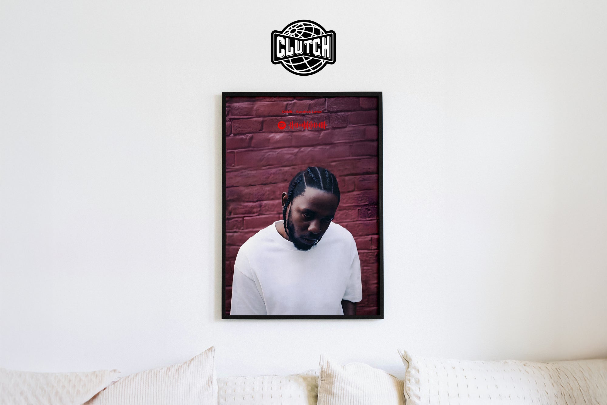 Kendrick Lamar 'DAMN' Spotify Poster