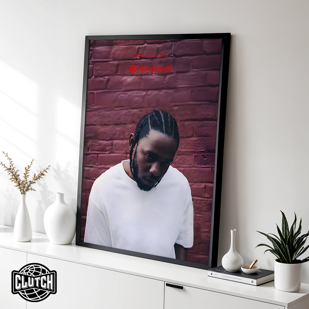 Kendrick Lamar 'DAMN' Spotify Poster