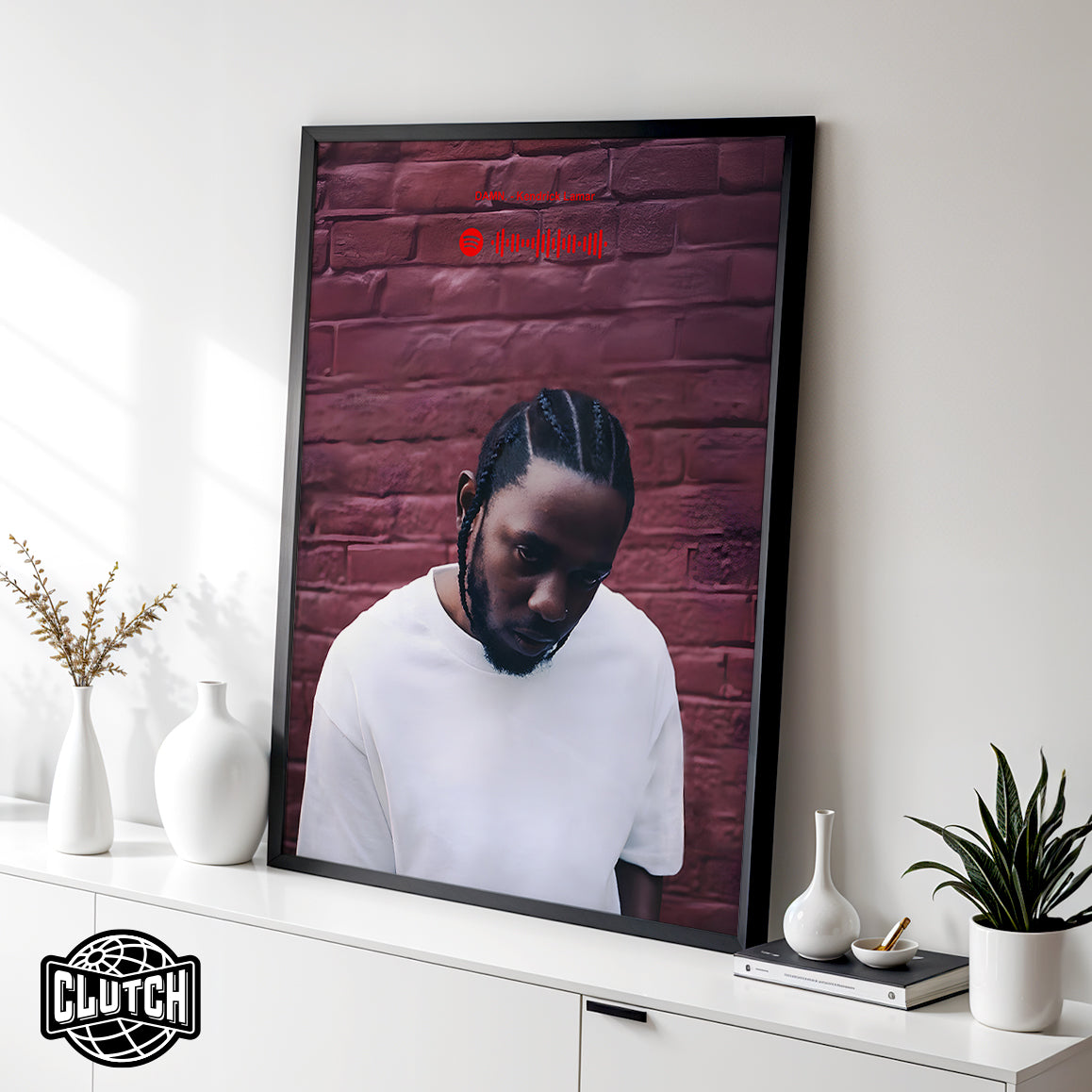 Kendrick Lamar 'DAMN' Spotify Poster
