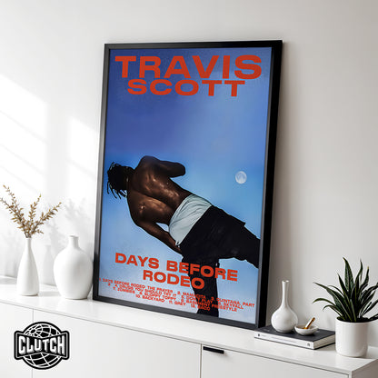 Travis Scott 'Days Before Rodeo' Poster