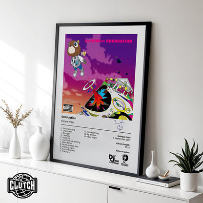 Kanye West 'Graduation' Album Poster