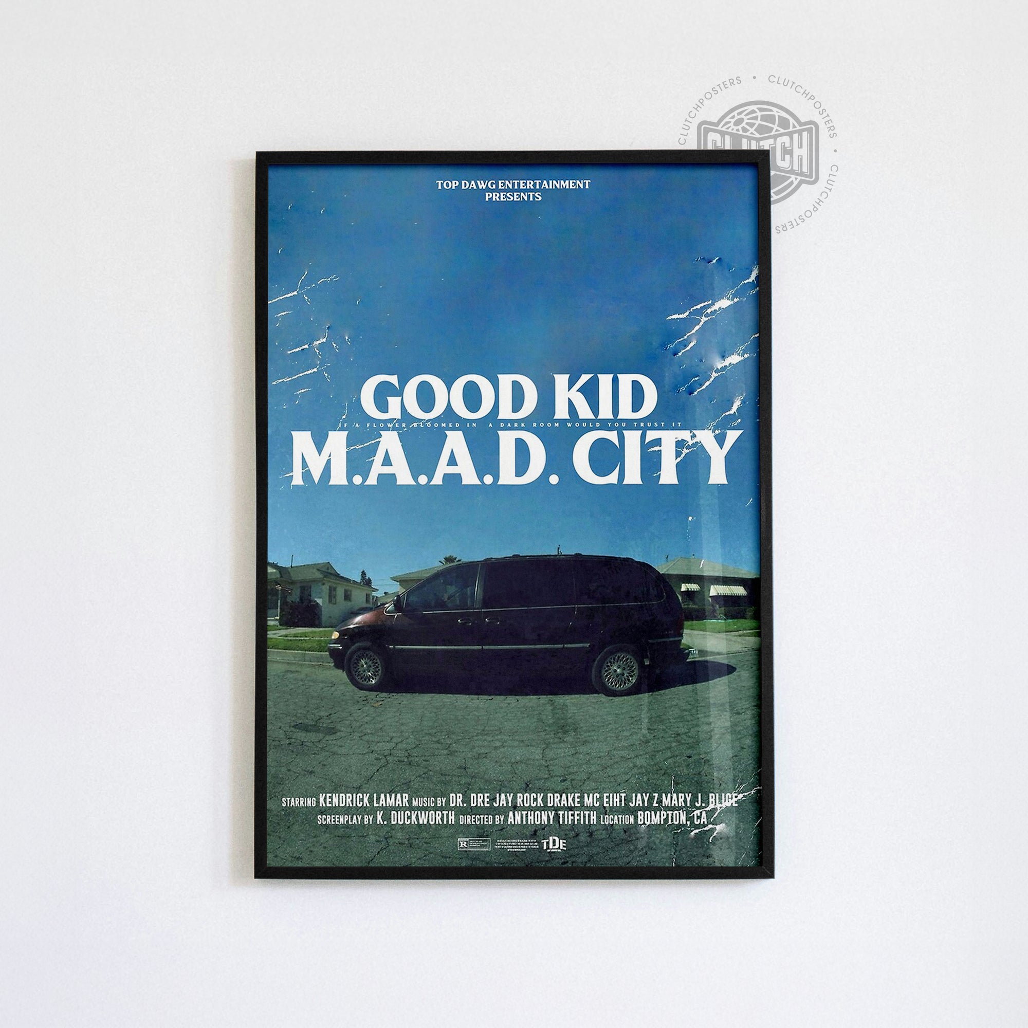 Kendrick Lamar 'Good Kid MAAD City' Poster