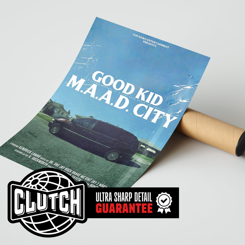 Kendrick Lamar 'Good Kid MAAD City' Poster