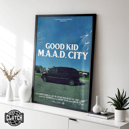 Kendrick Lamar 'Good Kid MAAD City' Poster