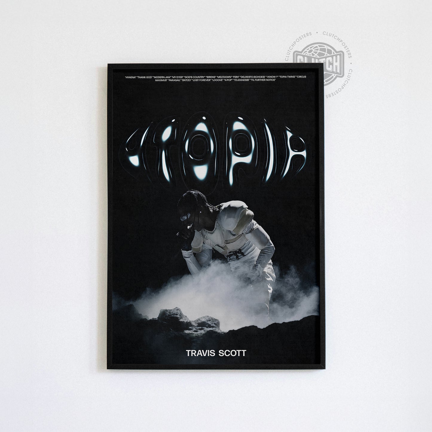 Travis Scott 'Utopia' Bubble Poster