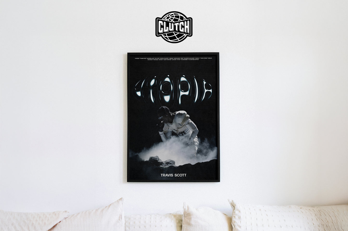 Travis Scott 'Utopia' Bubble Poster