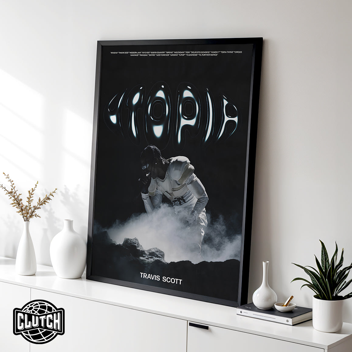 Travis Scott 'Utopia' Bubble Poster