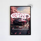 Nissan GTR Poster