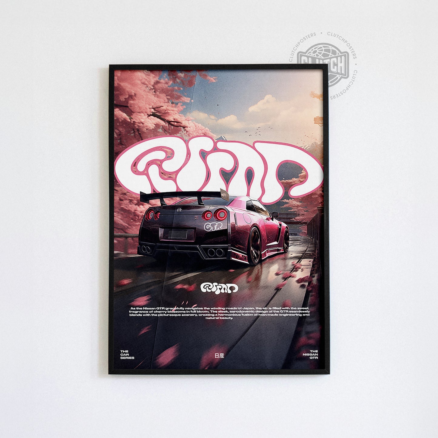 Nissan GTR Poster