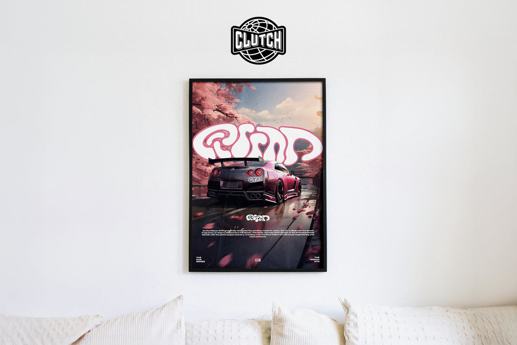 Nissan GTR Poster