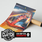 Monaco Grand Prix F1 Poster