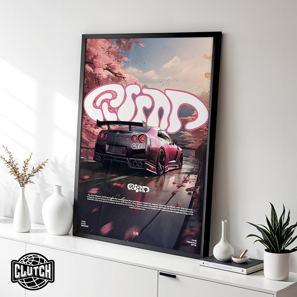 Nissan GTR Poster