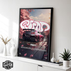 Nissan GTR Poster