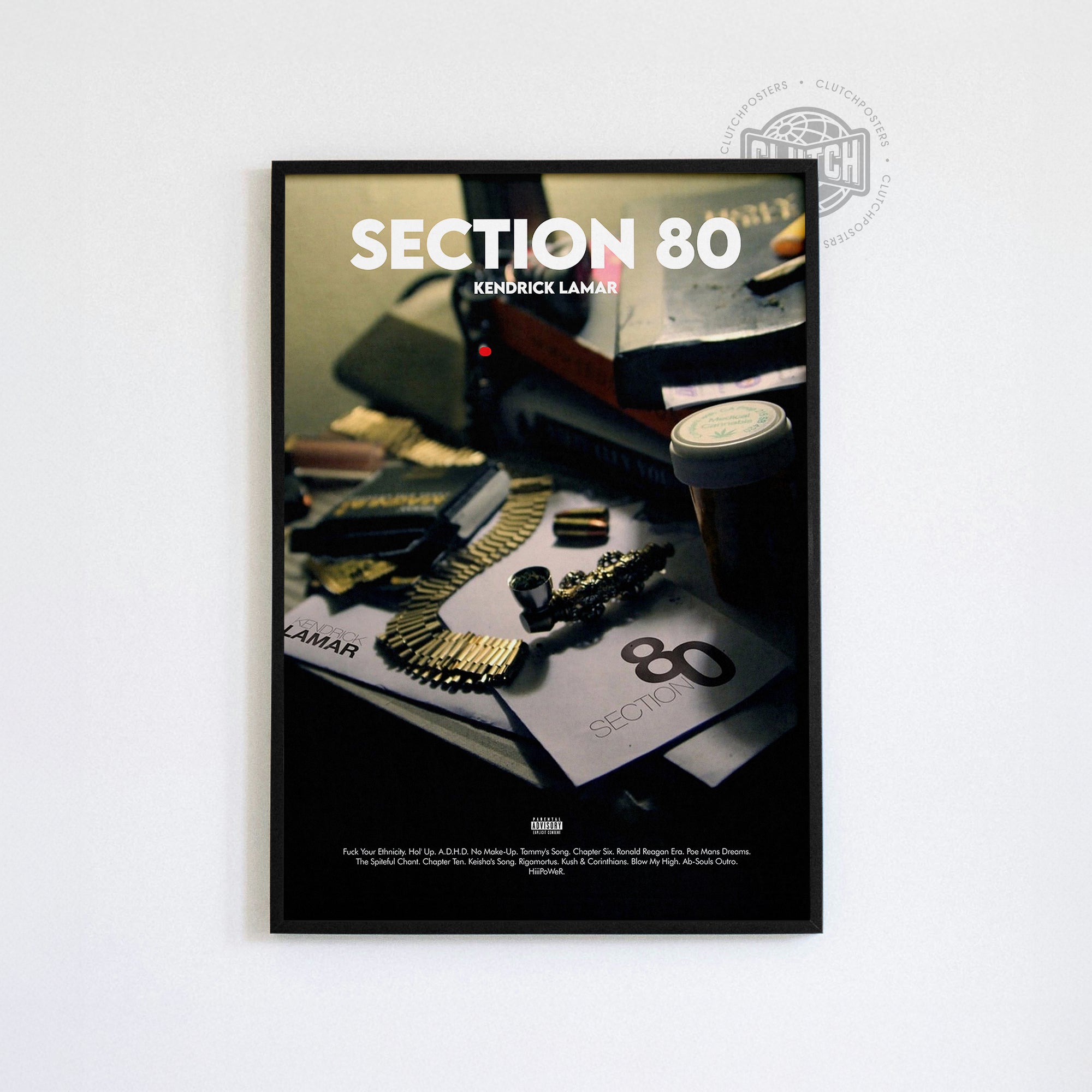 Kendrick Lamar 'Section 80' Poster