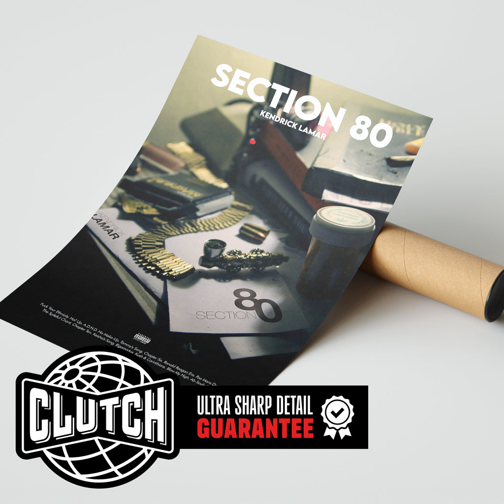 Kendrick Lamar 'Section 80' Poster
