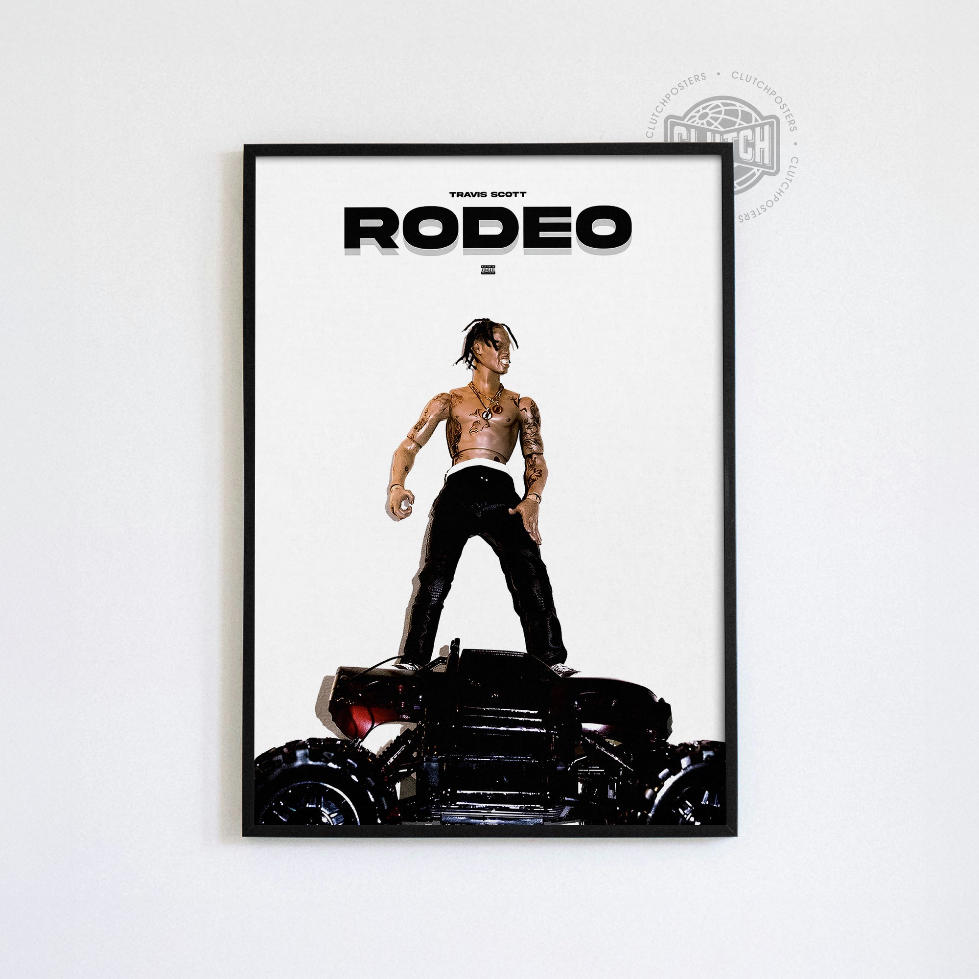 Travis Scott 'Rodeo' RC Car Poster