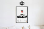 Audi R8 'CORE' Car Poster