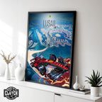 Qatar Grand Prix F1 Poster