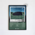 Kendrick Lamar 'Good Kid Maad City' Album Poster