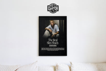 Eminem 'The Real Slim Shady' Poster