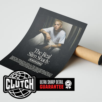Eminem 'The Real Slim Shady' Poster