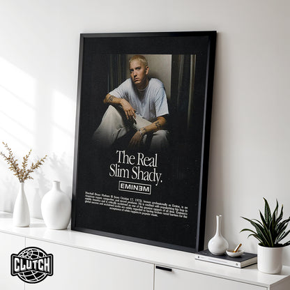 Eminem 'The Real Slim Shady' Poster