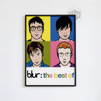 The Best Of Blur Poster