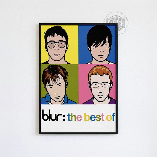 The Best Of Blur Poster